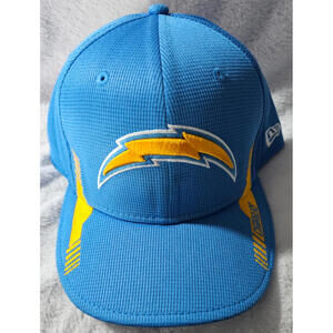 New Era 9Fifty Los Angeles Chargers Bolt Snapback Hat Cap Blue & Gold NFL Shield